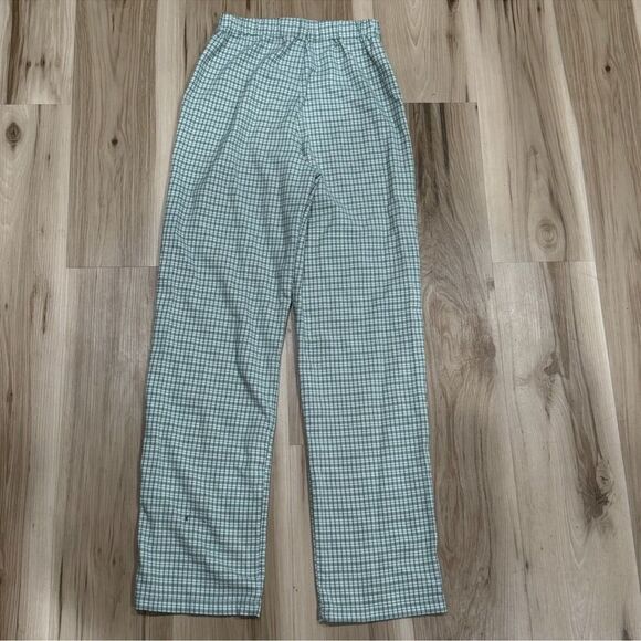 Brandy Melville Plaid Green Pants Women’s Small - Picture 4 of 5